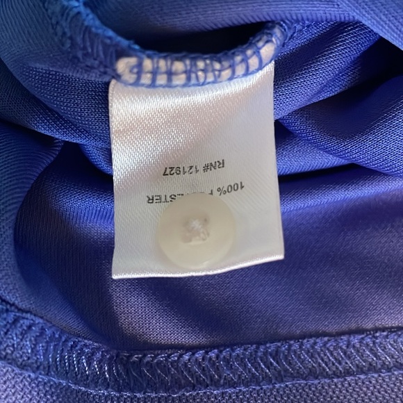 Johnnie-O Performance Mesh Jr. Polo Size 6 Royal Blue - Picture 5 of 5